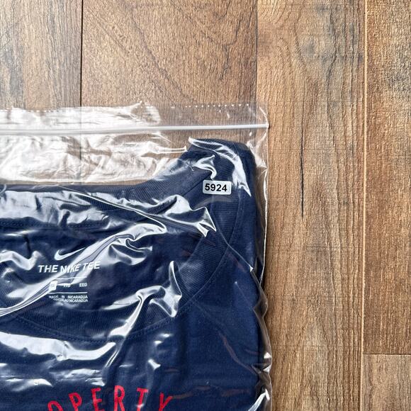 Washington Nationals T-Shirt Men's 2XL Blue‎ Nike Athletic Training Baseball NWT - Picture 7 of 7